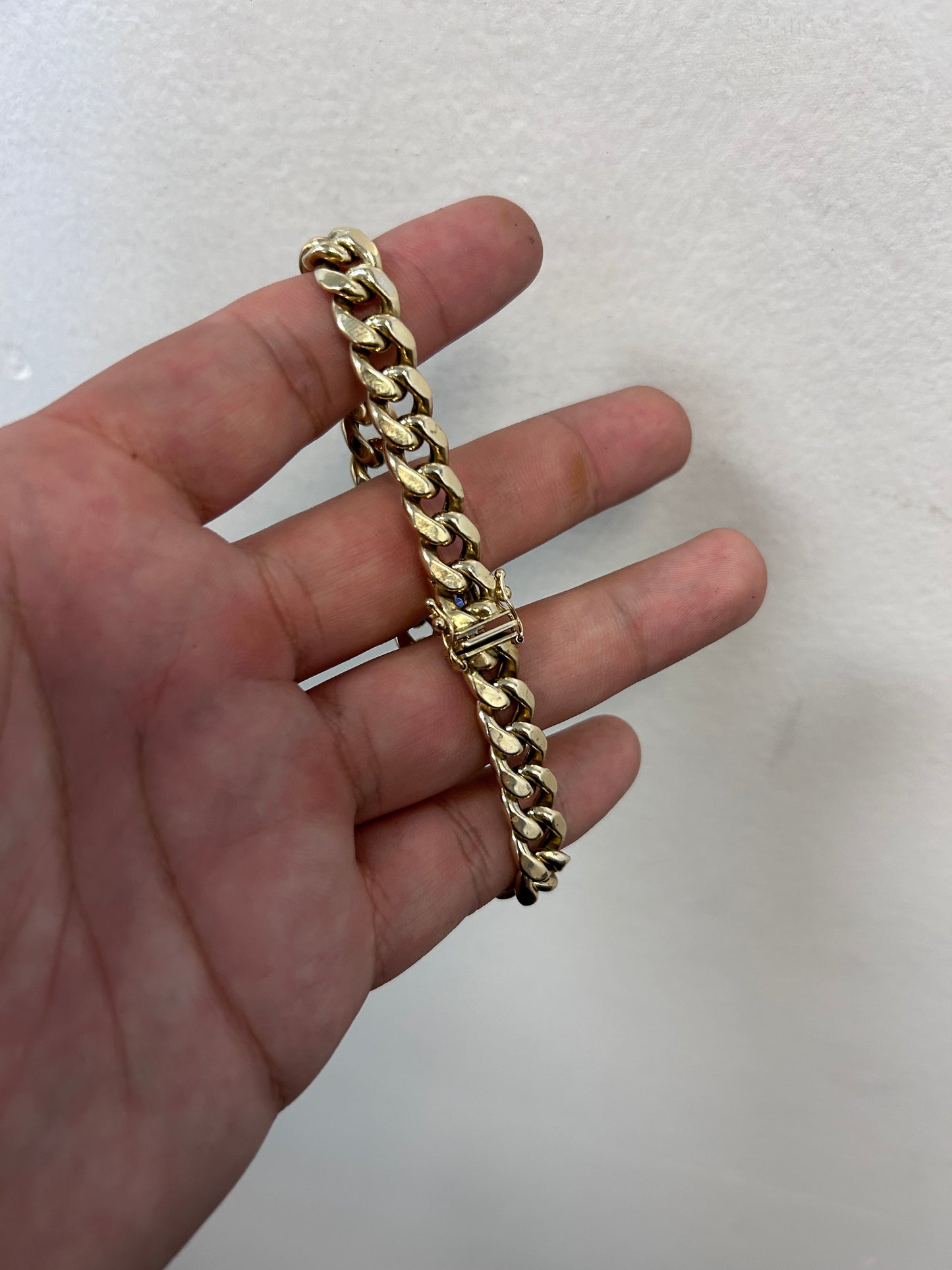 10kt Cuban bracelet