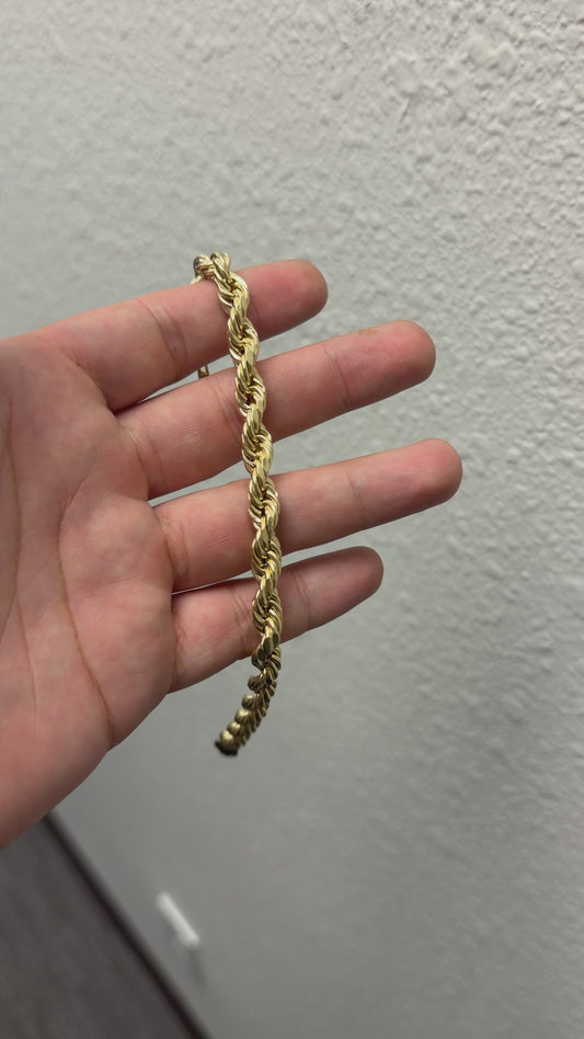 7mm rope bracelet